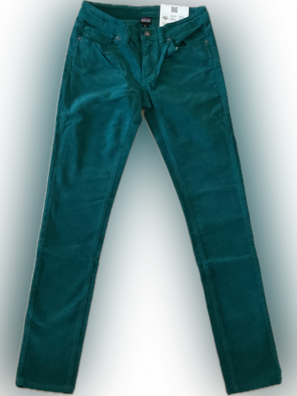 Patagonia Women's Dark Green Skinny Corduroy Pants